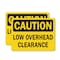 Signmission Low Overhead Clearance, 14 in W x Rectangle, Plastic OS-2PACK-CS-P-1014-L-19200 - alternate 1